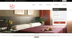 Desktop Screenshot of hotelvilladebarajas.com
