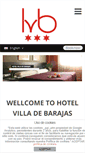 Mobile Screenshot of hotelvilladebarajas.com